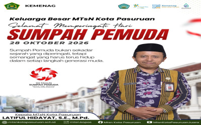 Selamat Hari Sumpah Pemuda! Pemuda Pemudi Harapan Bangsa mencapai Golden Indonesia 2045!