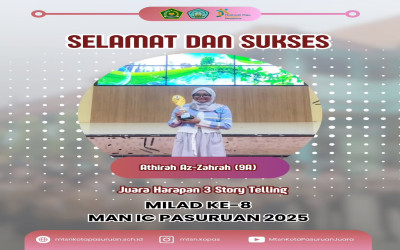 Prestasi Siswa MTsN Kota Pasuruan Oktober 2025