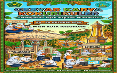 Rayakan Jejak Inspirasi Nusantara: MTsN Kota Pasuruan Gelar 