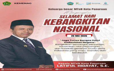 Menjaga Tunas Bangsa demi Kedaulatan Negara, Selamat Hari Kebangkitan Nasional 2026!